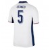 England John Stones #5 Hjemmedrakt EM 2024 Kortermet